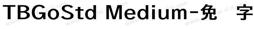 TBGoStd Medium字体转换